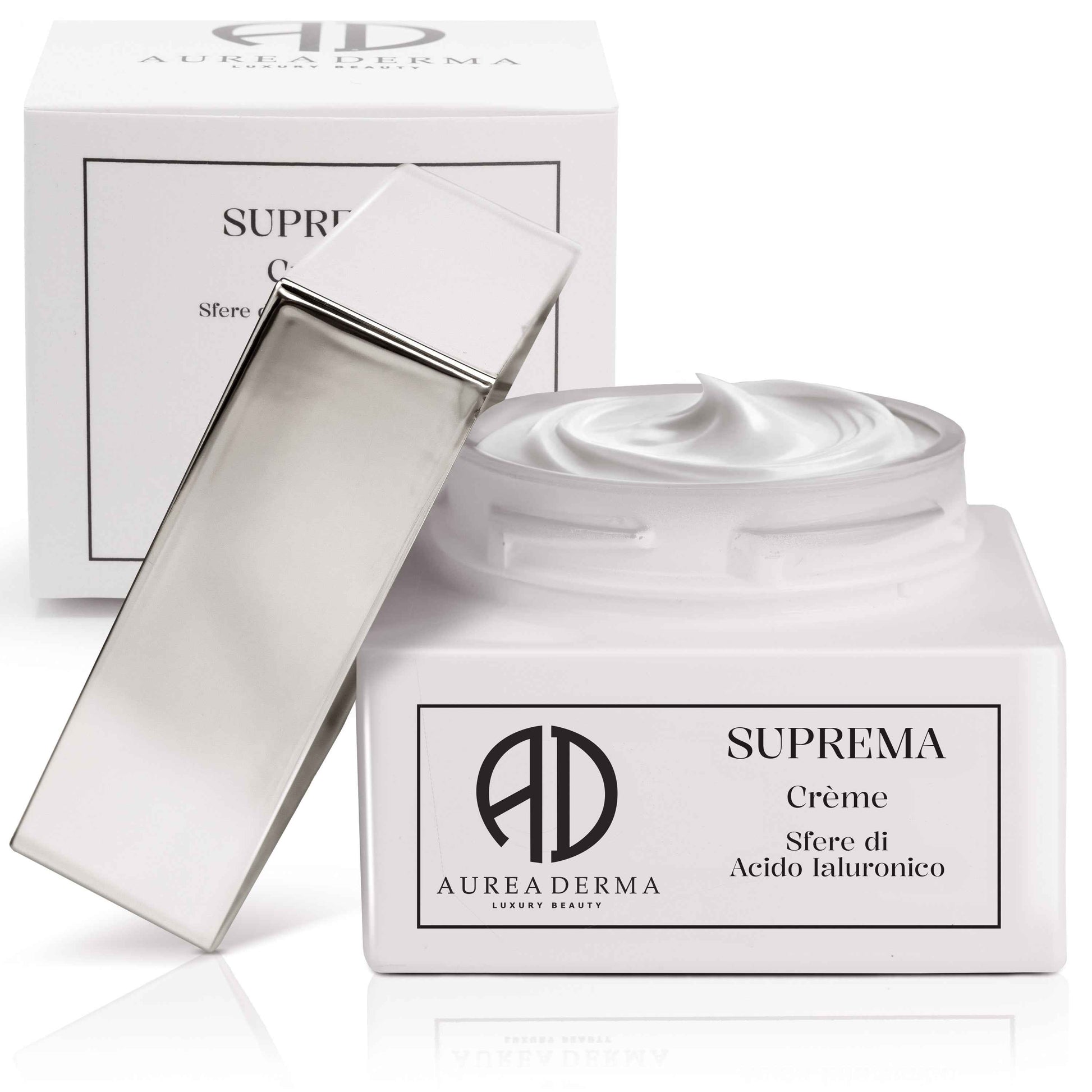 SUPREMA CREMA VISO GIORNO E NOTTE RIMPOLPANTE ALL'ACIDO IALURONICO E ALGHE ANTI AGE