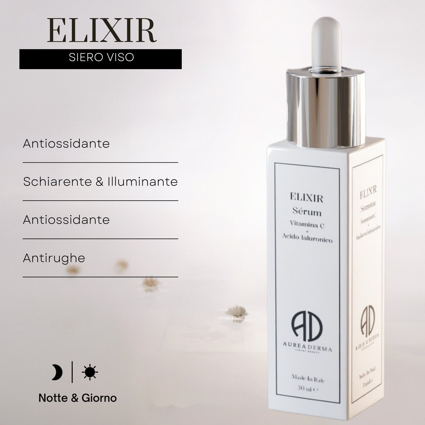 ELIXIR – Siero Viso Illuminante alla Vitamina C