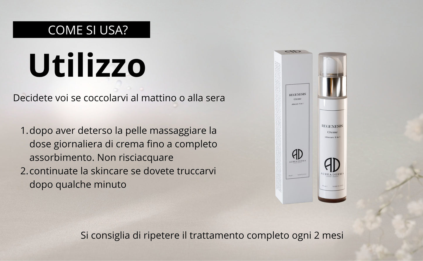REGENESIS TRATTAMENTO SKINCARE 4 FASI - CURA DELLA PELLE COMPLETA