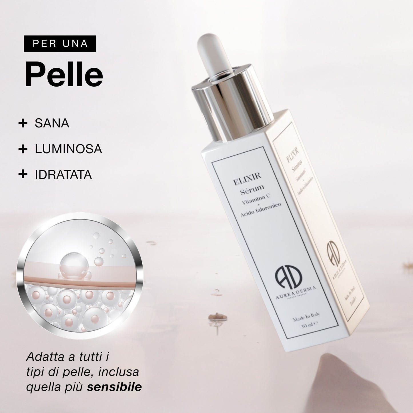 ELIXIR – Siero Viso Illuminante alla Vitamina C