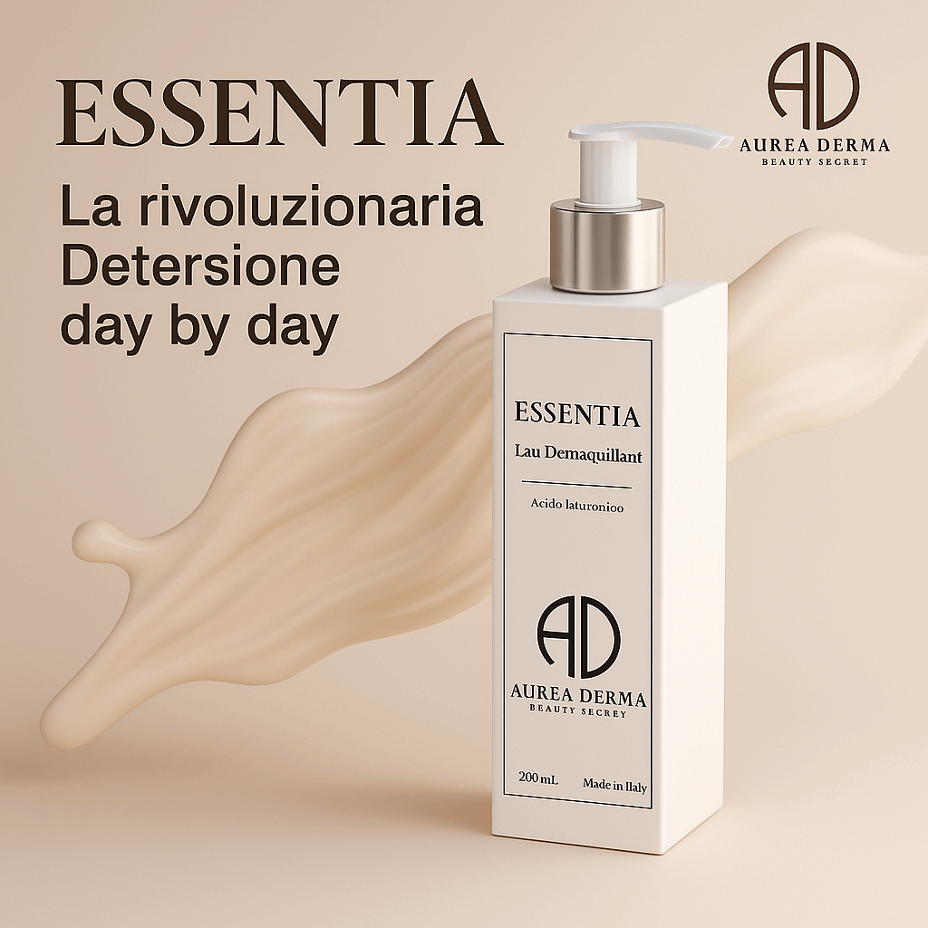 ESSENTIA Latte Detergente - Acqua Profumata - Brume Setificante per una Pelle Liscia e Luminoso