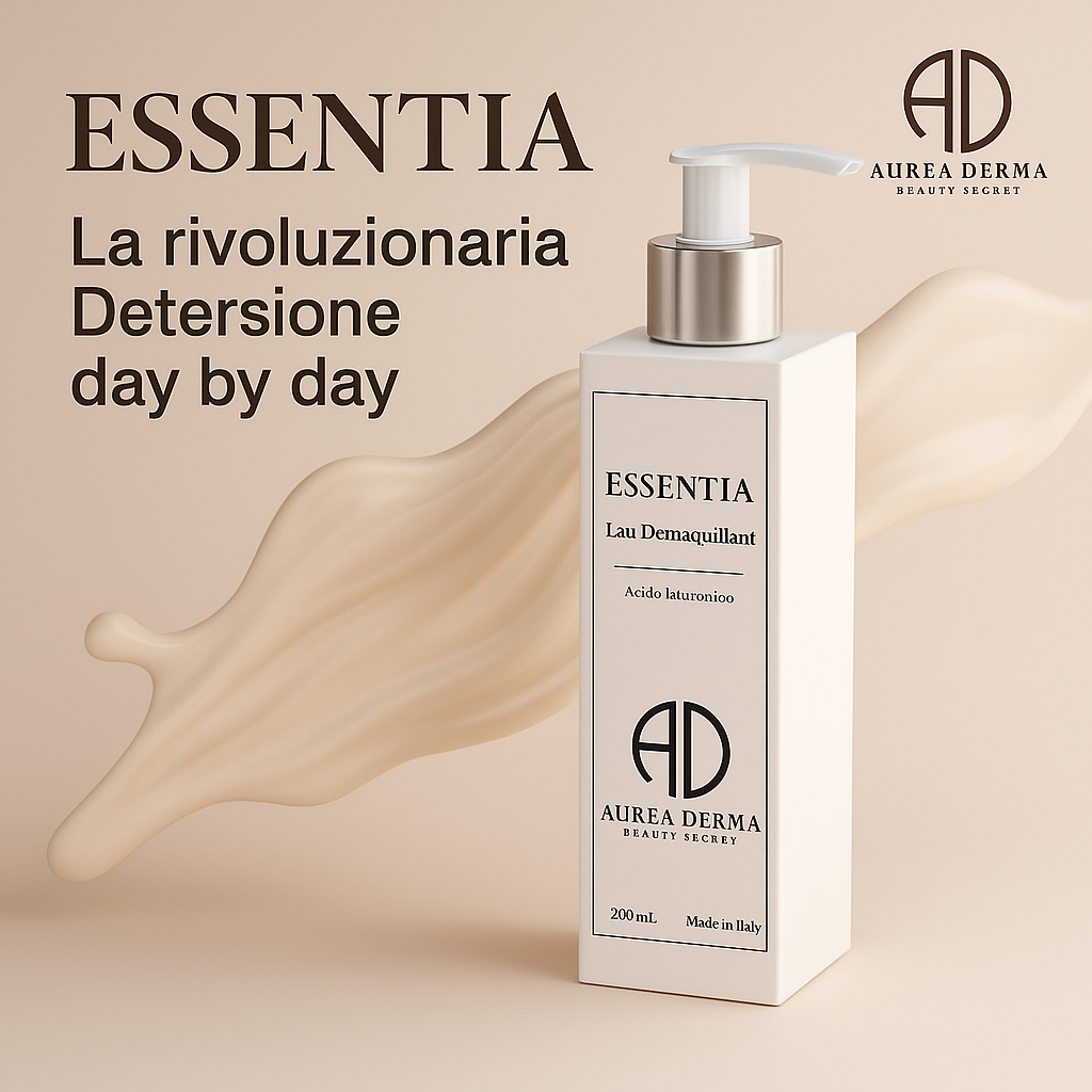ESSENTIA Latte Detergente - Acqua Profumata - Brume Setificante per una Pelle Liscia e Luminoso