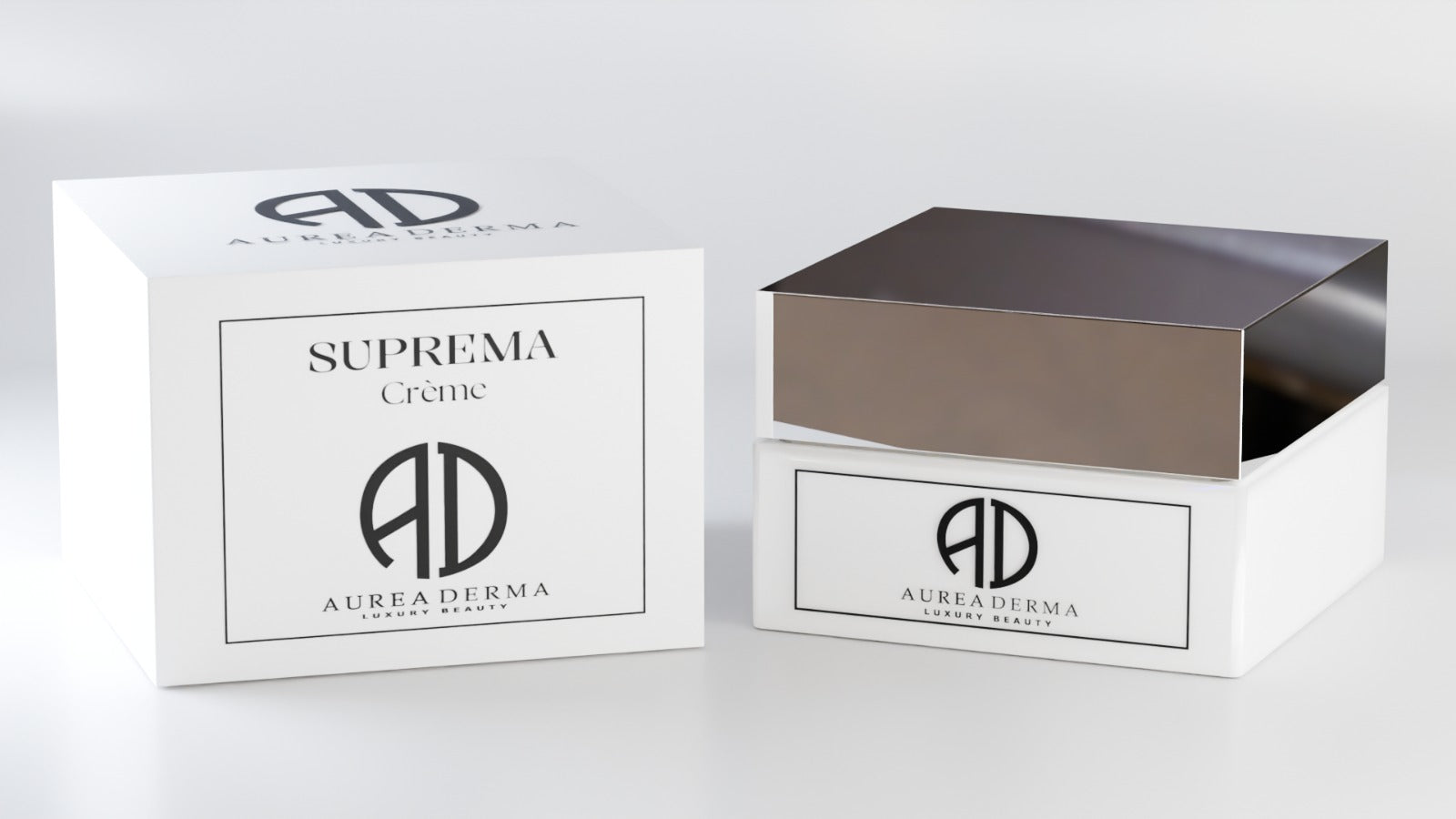SUPREMA - CREMA VISO GIORNO E NOTTE RIMPOLPANTE ALL'ACIDO IALURONICO E ALGHE - AUREA DERMA
